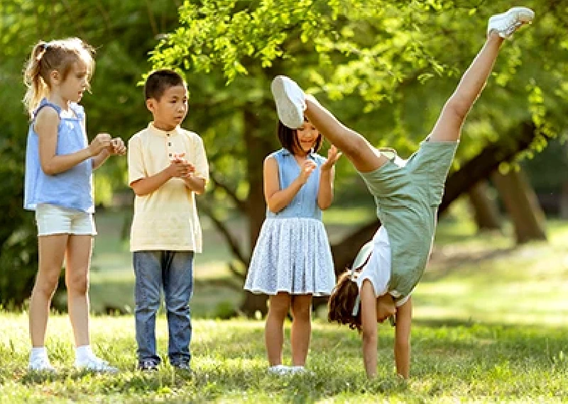 Children playing